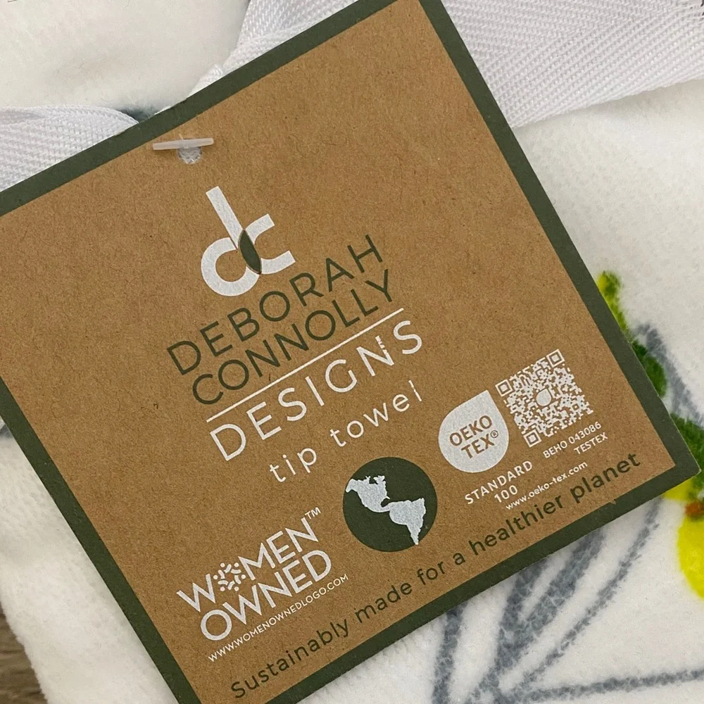 Deborah Connolly Designs Martini Print small  Towel